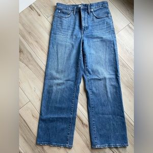 Madewell Slim Wide-Leg Crop 30